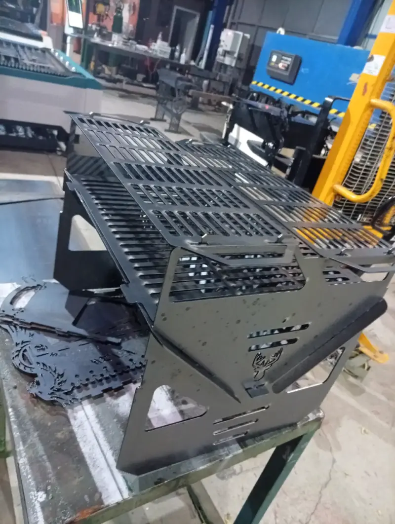 Parrilla de Acero Desarmable - 1