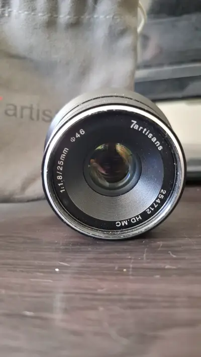 Lente 7artisans 25mm f/1.8 para cámaras - miniatura 2
