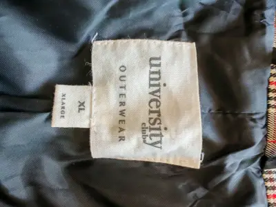 Blazer de cuadros University XL - miniatura 2