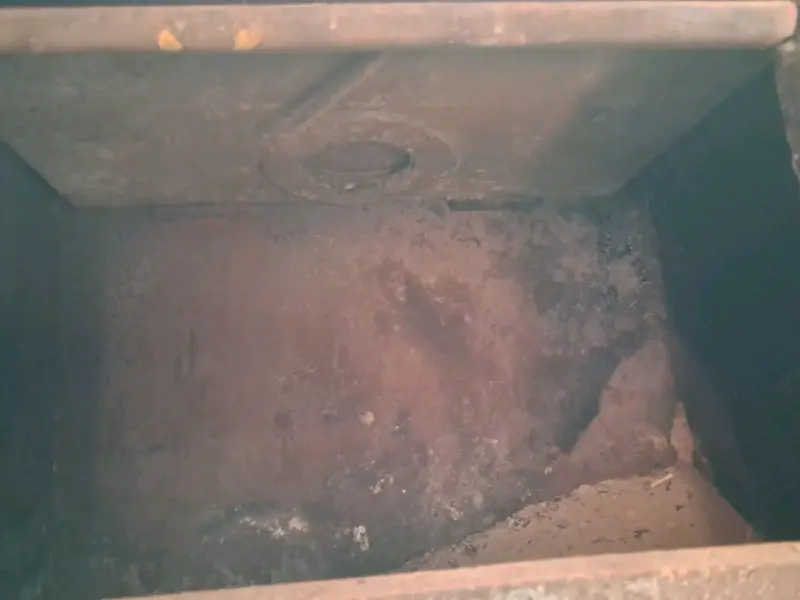 Estufa a leña de hierro fundido con puerta de vidrio - 6