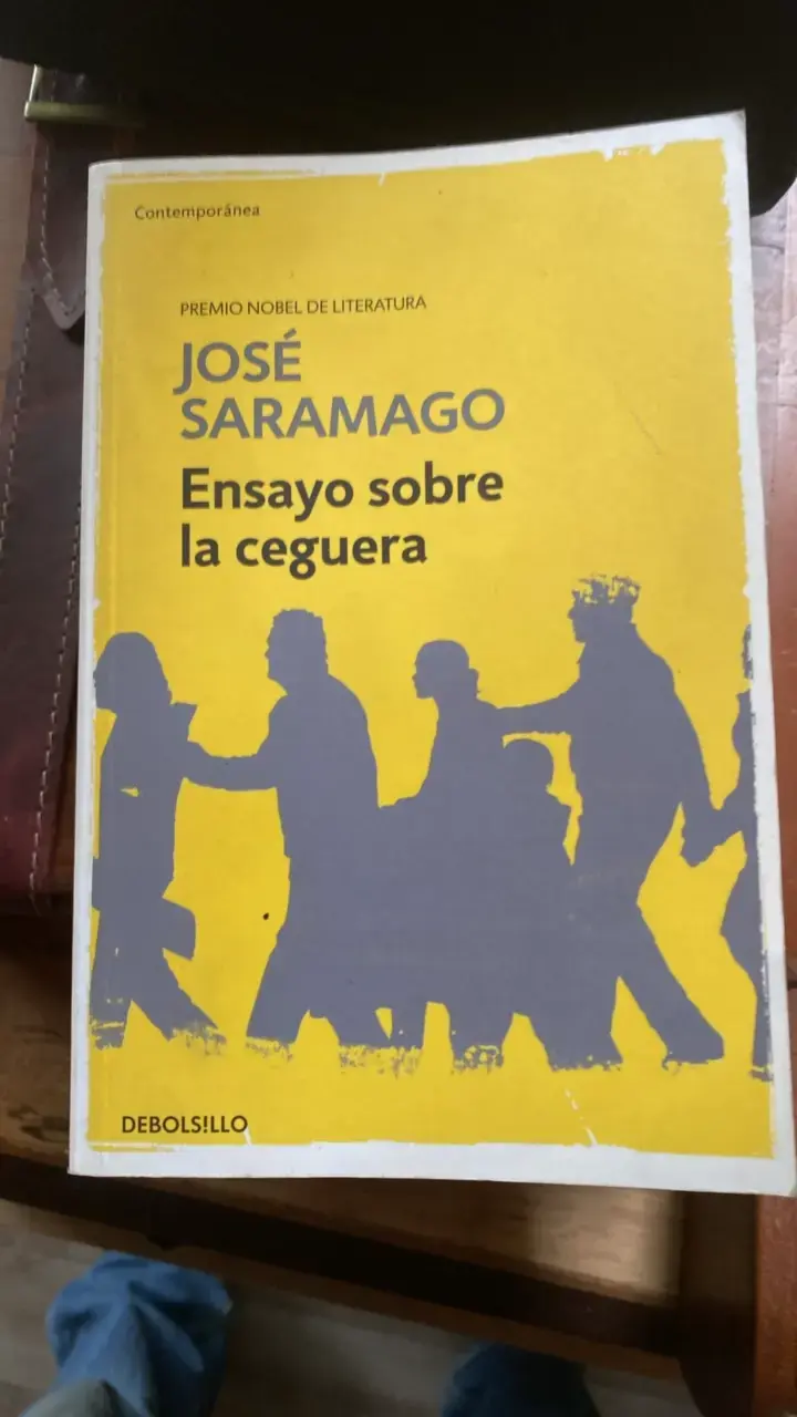 Libro Ensayo sobre la ceguera de José Saramago
