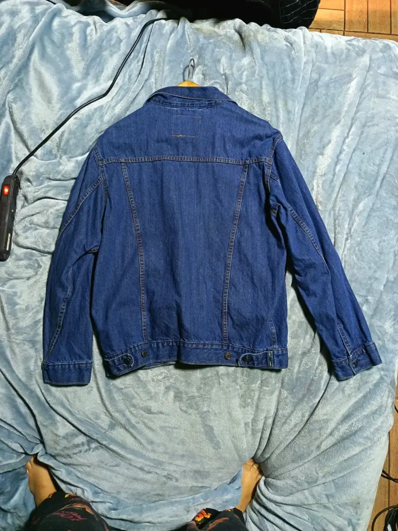 Chaqueta de mezclilla Levi's clásica azul - 3