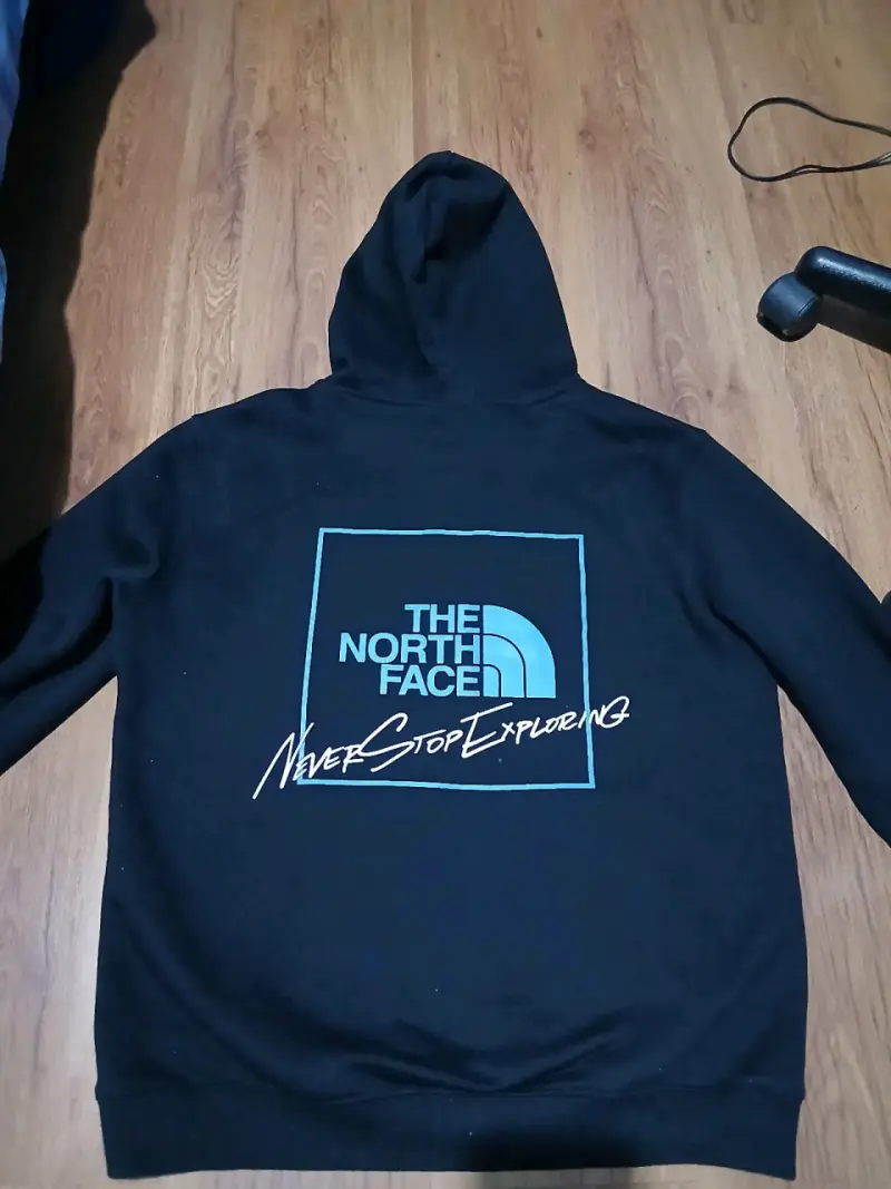Polerón con capucha The North Face negro - 4