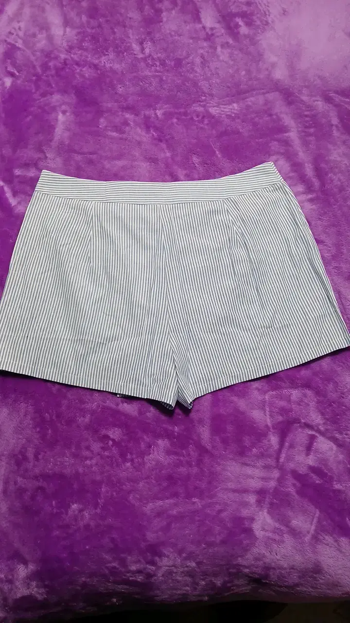 Falda Shorts de rayas para mujer - 2