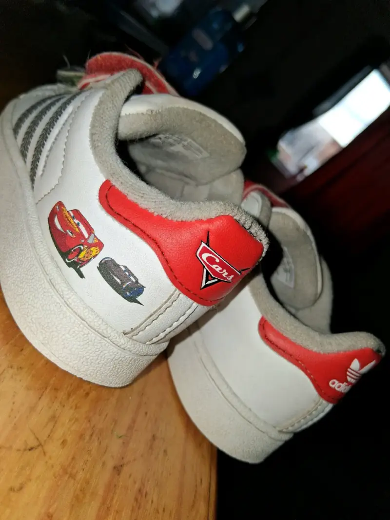 Zapatillas infantiles Cars Disney Adidas Superstar - 3