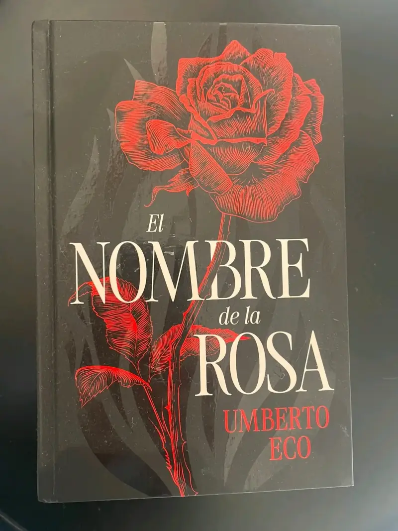 Libro 'El Nombre de la Rosa' de Umberto Eco