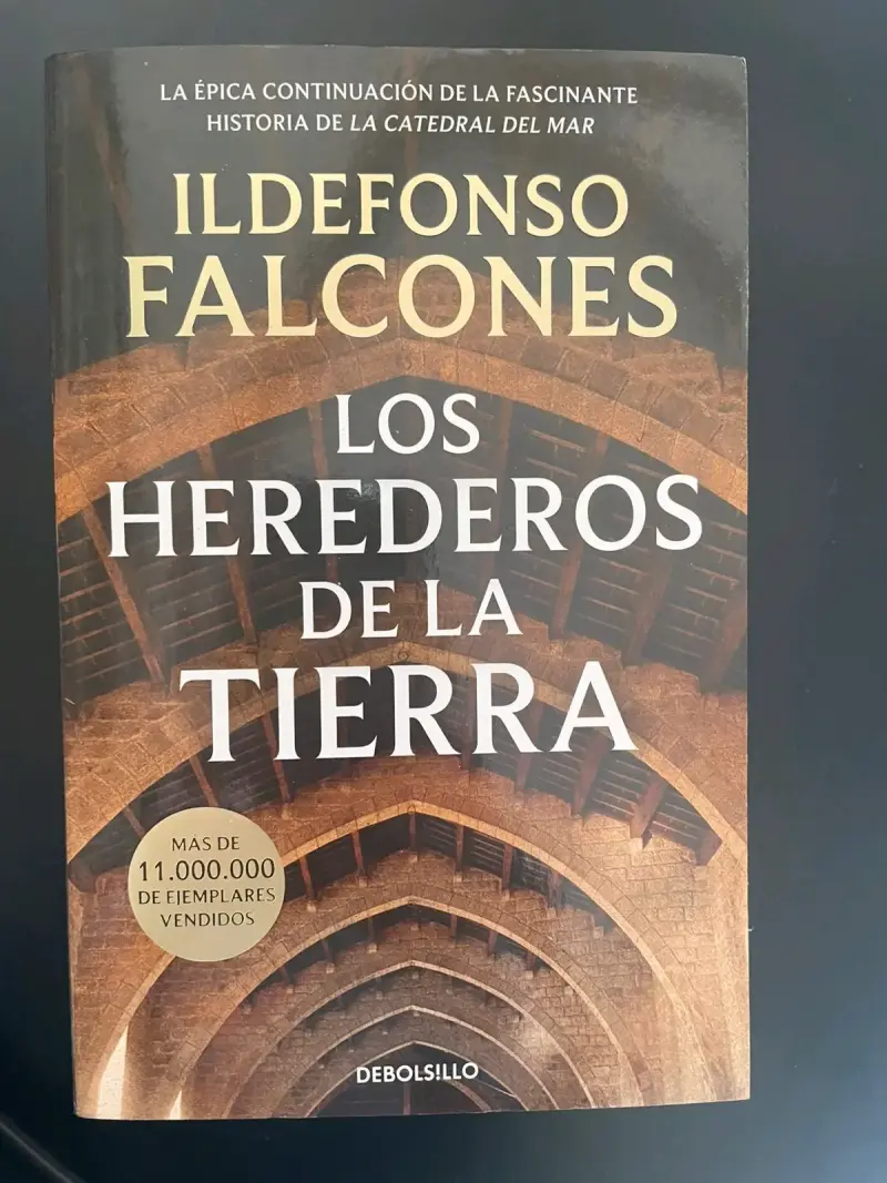 Libro 'Los Herederos de la Tierra' de Ildefonso Falcones