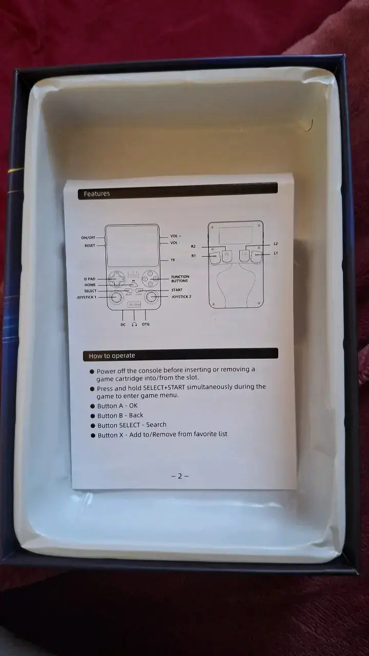 Consola portátil de juegos J36 Ultra - 4
