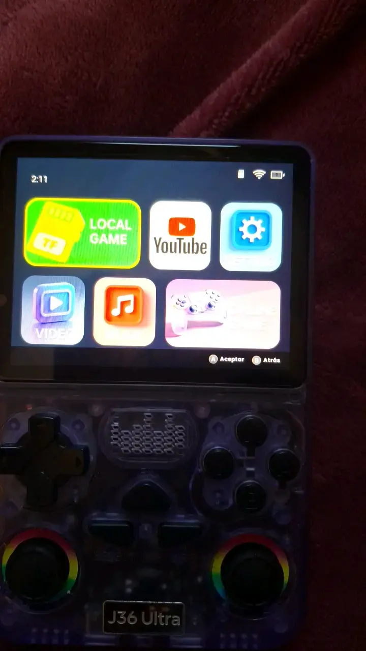 Consola portátil de juegos J36 Ultra - 5