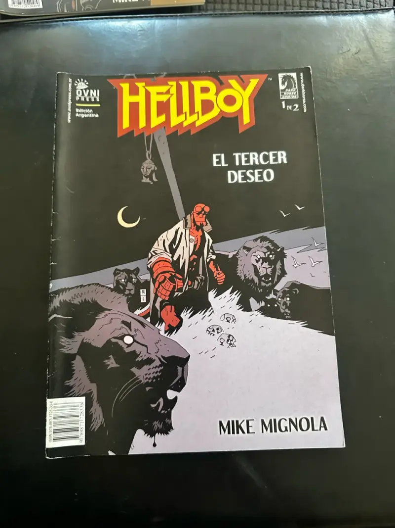 Cómic Hellboy El Tercer Deseo Edición Argentina - 2