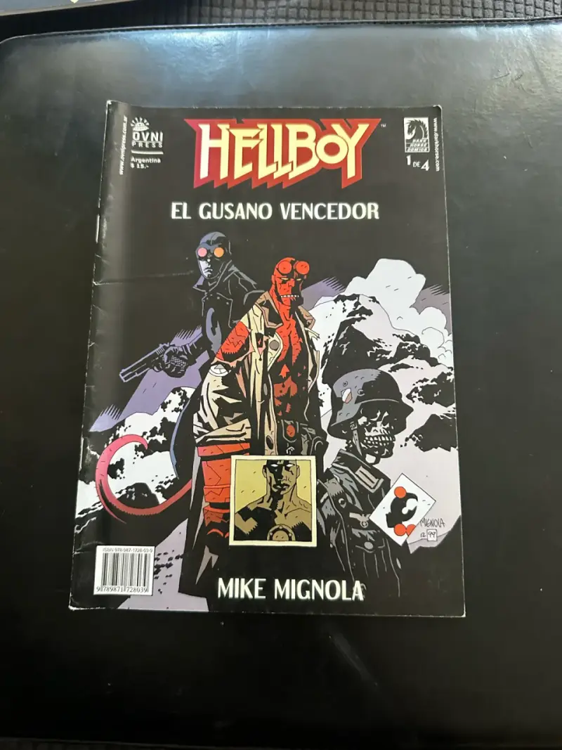 Colección de cómics Hellboy El Gusano Vencedor - 4