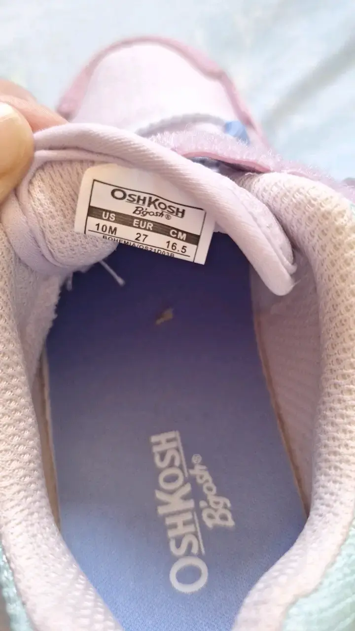 Zapatillas rosadas para niña OshKosh B'gosh - 2