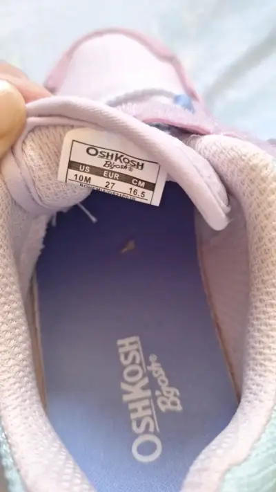 Zapatillas rosadas para niña OshKosh B'gosh - miniatura 2