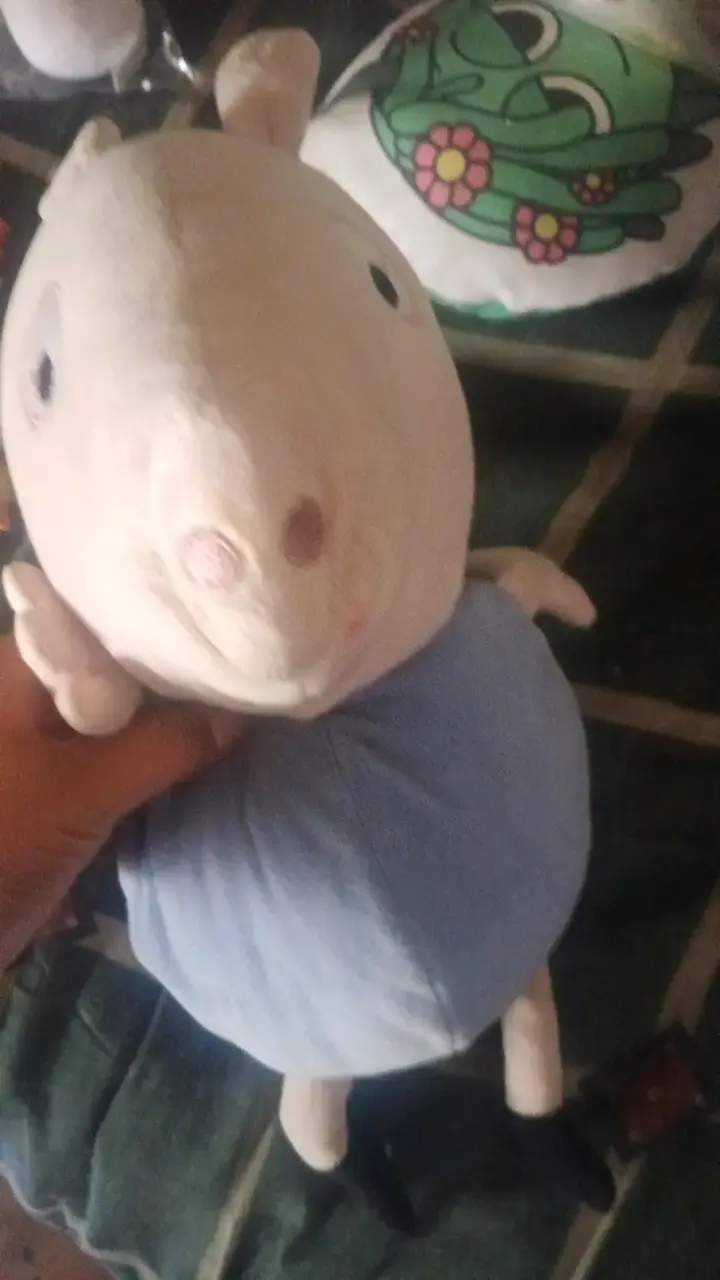 Peluche de george pig suave - 2