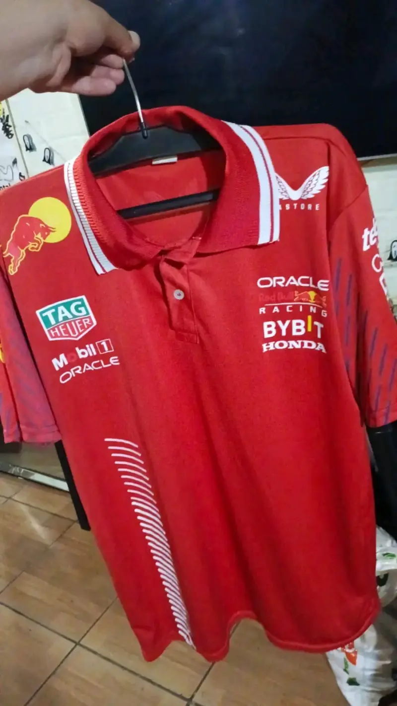 Polera Polo Red Bull Racing Roja - 1