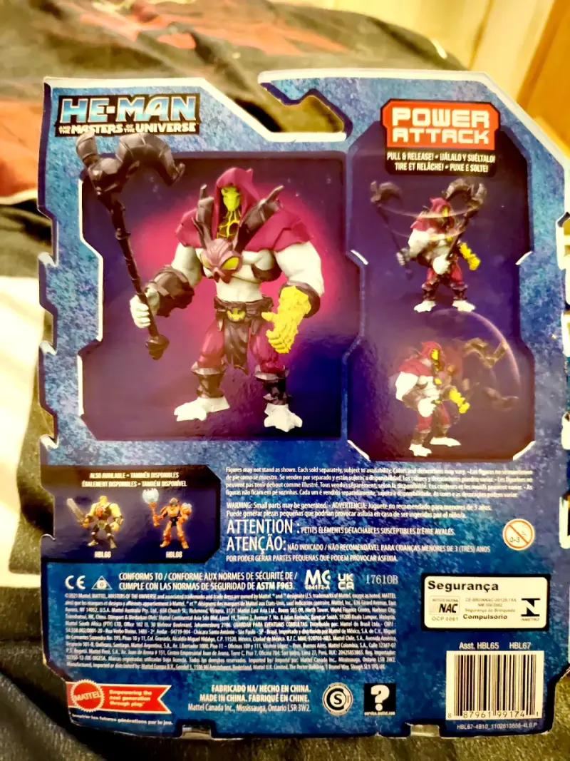 Figura de acción Skeletor He-Man Power Attack - 4