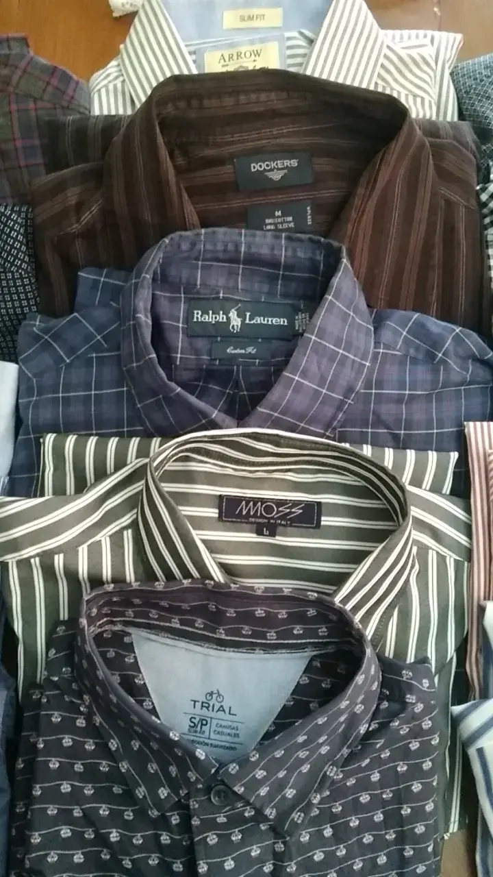 Lote de camisas de vestir para hombre de marcas variadas - 3