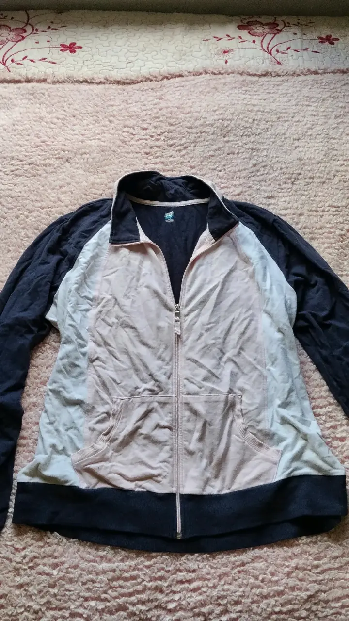 Chaqueta deportiva bicolor con cierre - 2