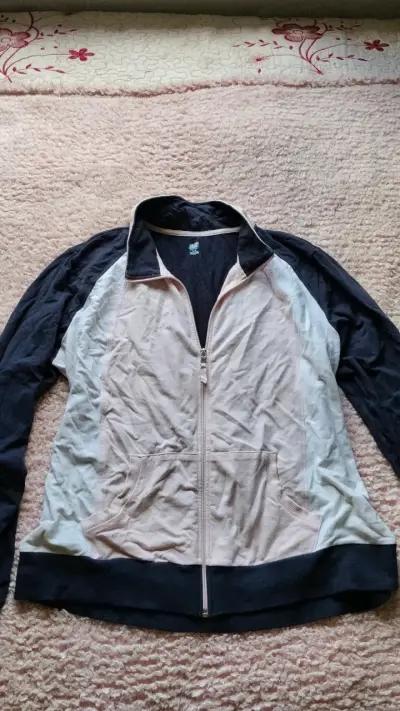 Chaqueta deportiva bicolor con cierre - miniatura 2