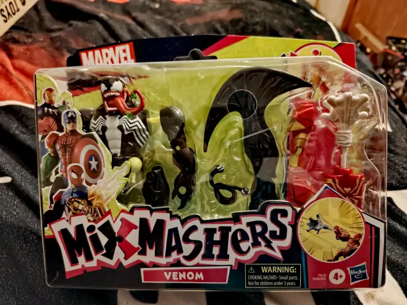 Figura de acción Mix Mashers Venom Marvel - 4