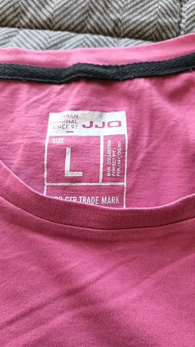 Polera rosa JJ Evolved talla L - miniatura 2