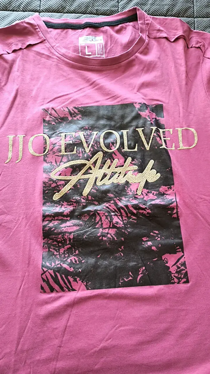 Polera rosa JJ Evolved talla L - 3