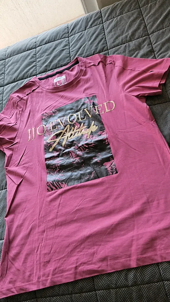 Polera rosa JJ Evolved talla L - 4
