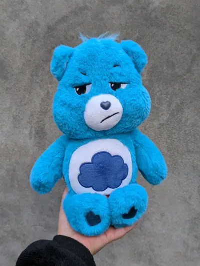 Peluche azul Care Bears Gruñoncito - miniatura 1