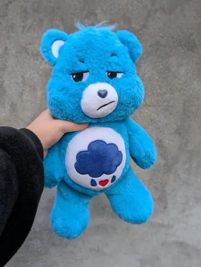 Peluche azul Care Bears Gruñoncito - miniatura 2