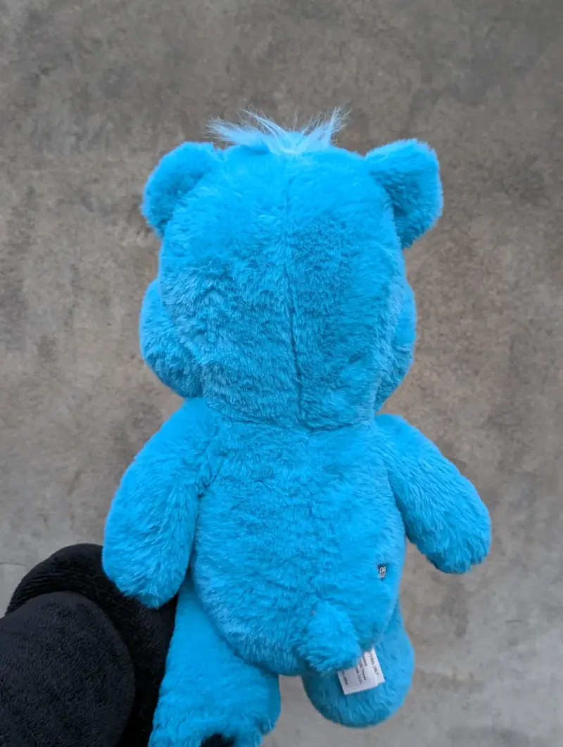 Peluche azul Care Bears Gruñoncito - 3