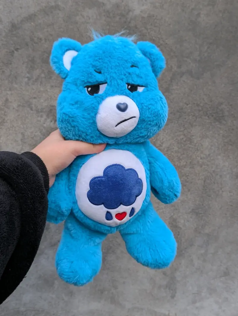 Peluche azul Care Bears Gruñoncito - 5