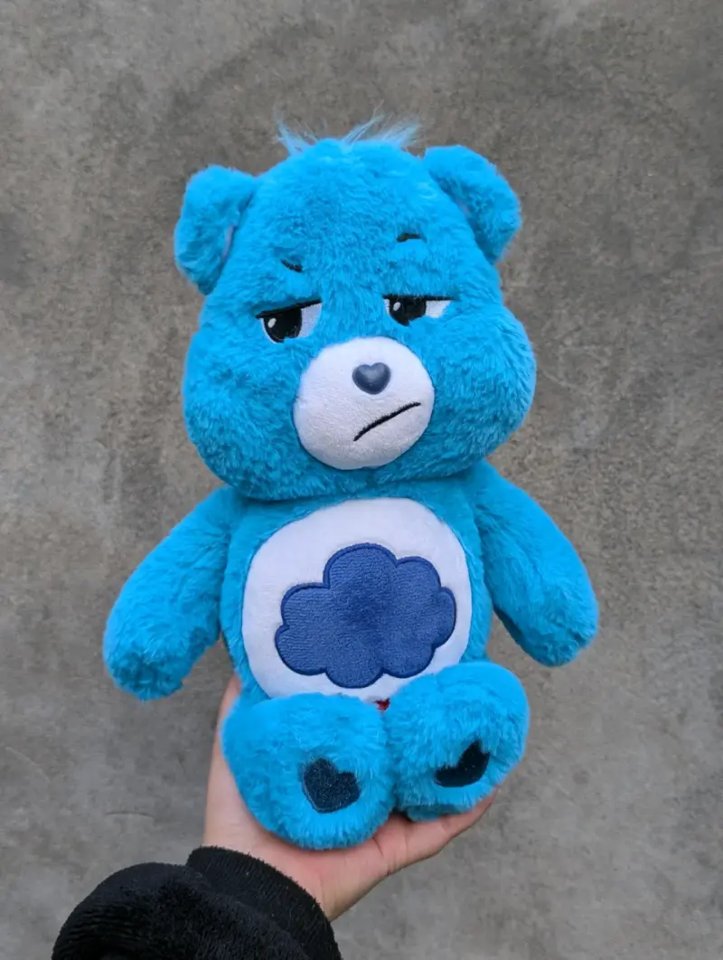 Peluche azul Care Bears Gruñoncito - 6