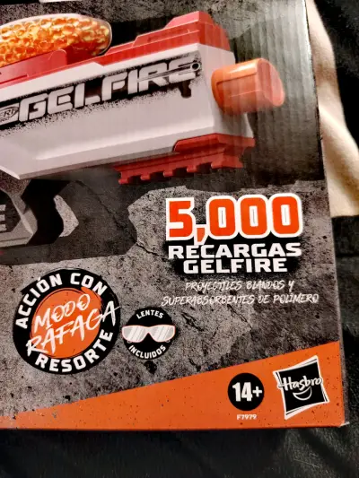 Pistola Nerf Pro Gelfire Legion con 5000 Recargas - miniatura 3