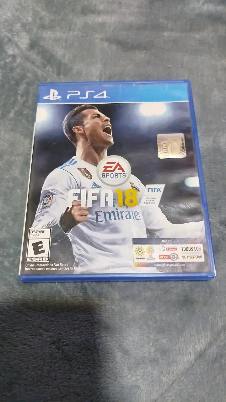 Juego FIFA 18 para PS4 en buen estado