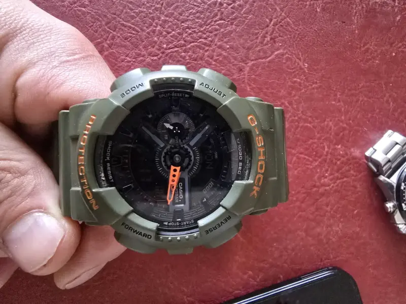 Reloj Casio G-Shock Resistente al Agua Verde - 2