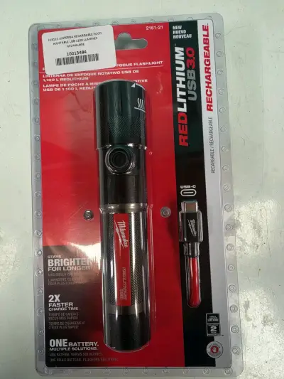 Linterna recargable Milwaukee USB 1100 lúmenes - miniatura 1