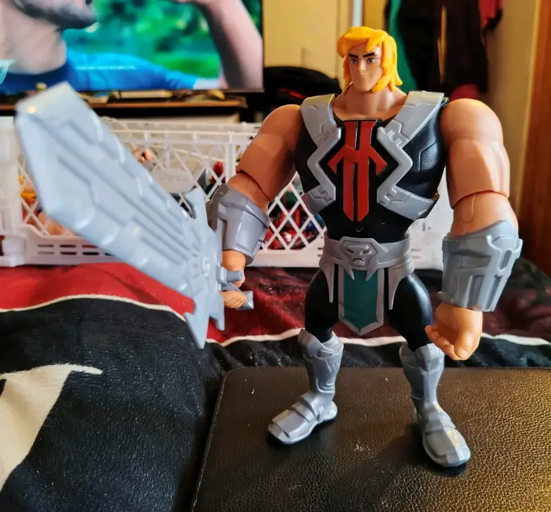 Figura de acción He-Man con espada - 2