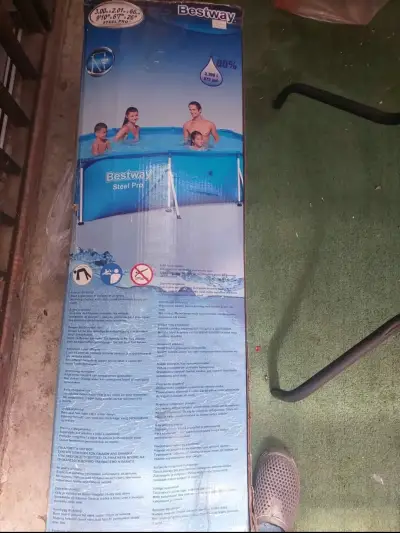 Piscina Bestway Steel Pro 3x2 metros con filtro - miniatura 1