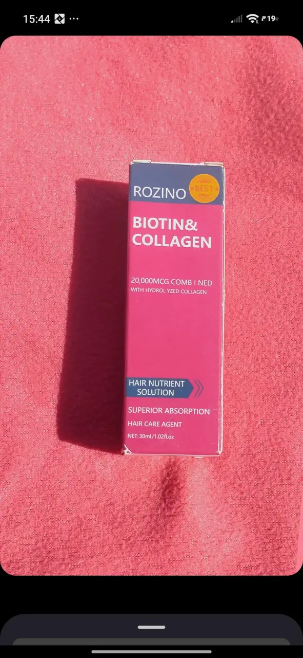 Suplemento de Biotina y Colágeno Rozino para el Cabello
