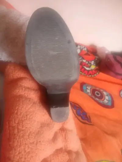 Botas de cuero negras para mujer - miniatura 3