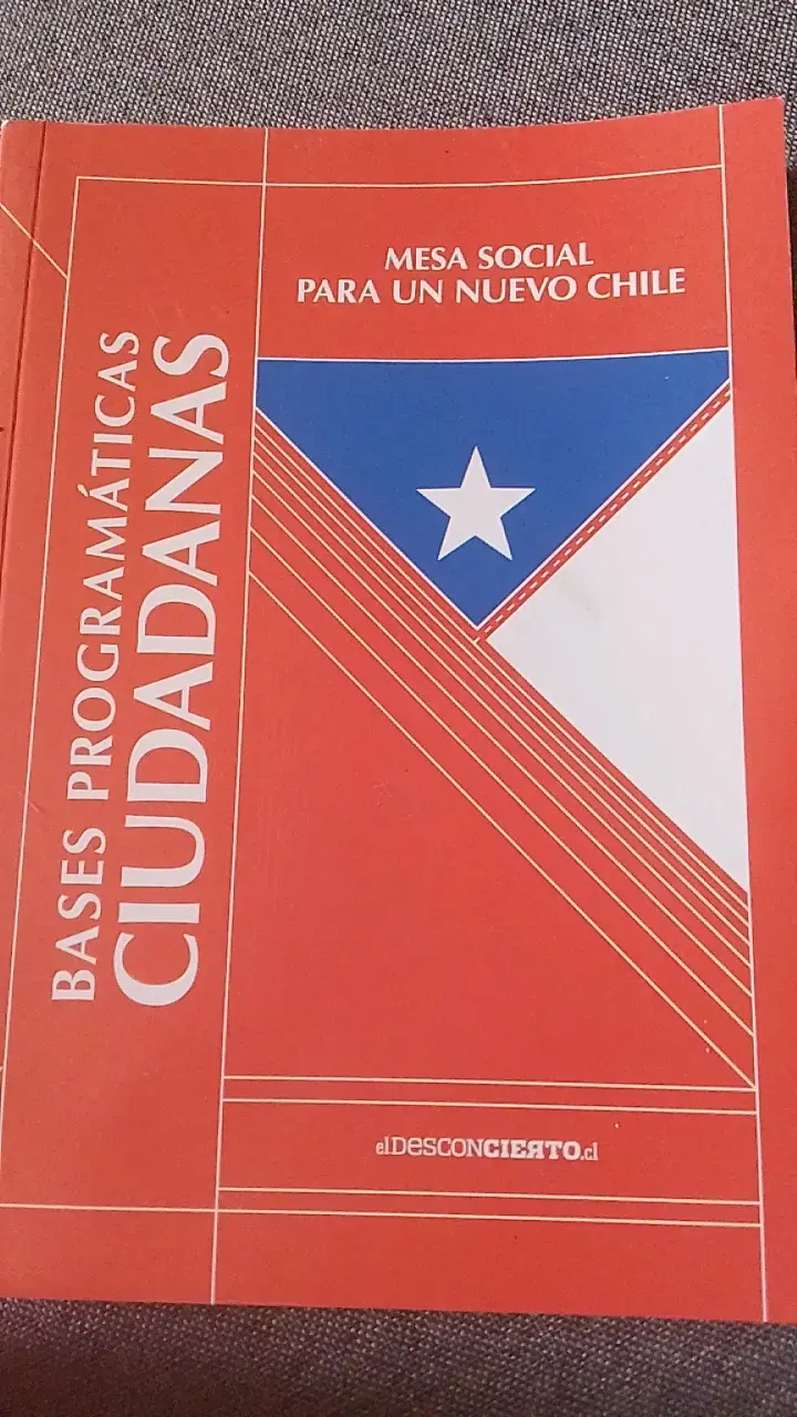 Libro Bases Programáticas Ciudadanas Chile - 1