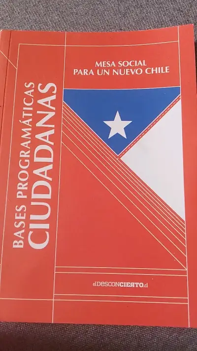Libro Bases Programáticas Ciudadanas Chile - miniatura 1