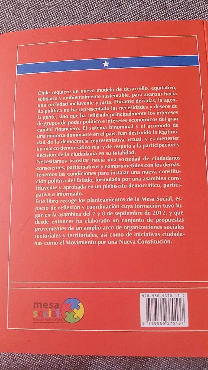 Libro Bases Programáticas Ciudadanas Chile - 3
