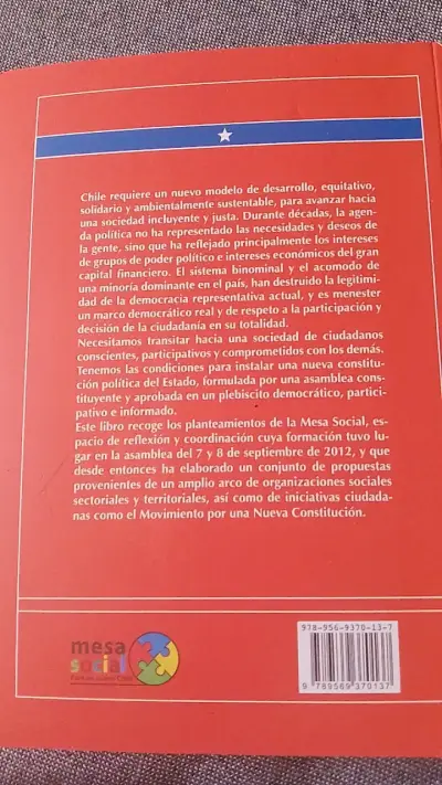 Libro Bases Programáticas Ciudadanas Chile - miniatura 3