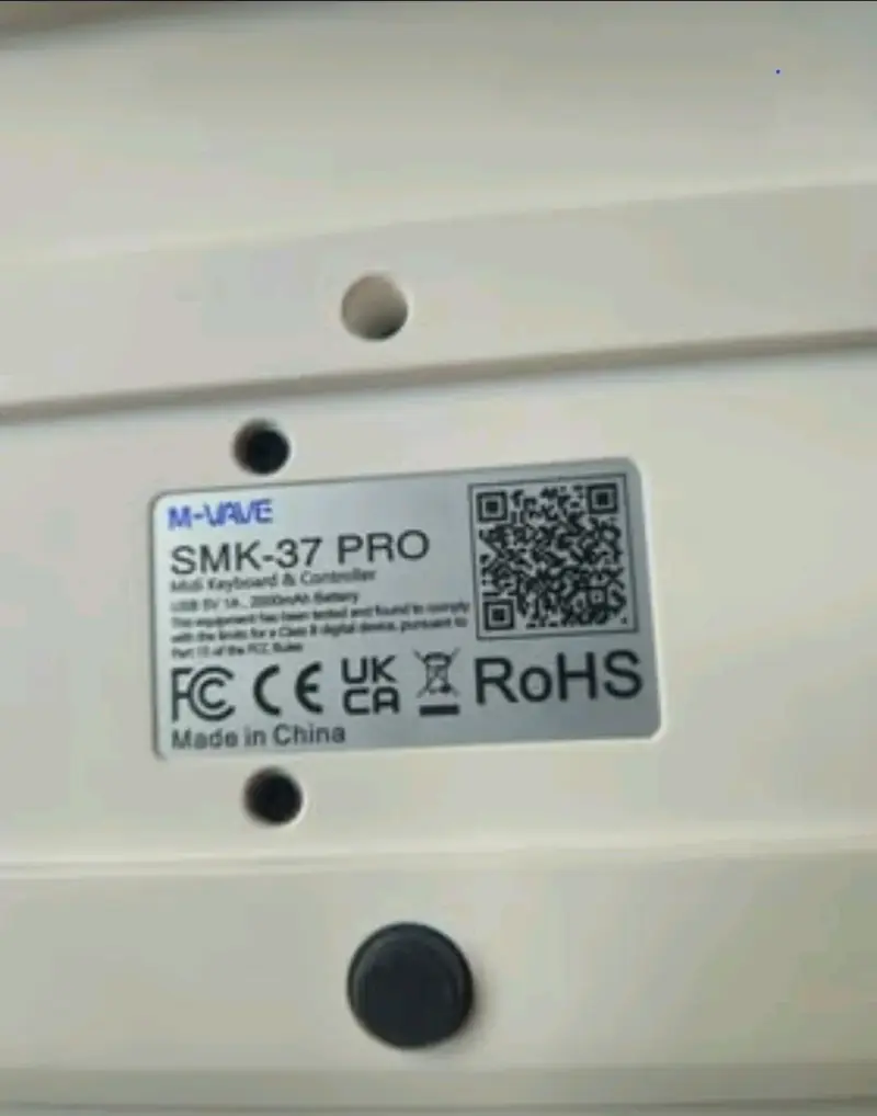 Controlador MIDI M-Vave SMK-37 Pro con pads - 5