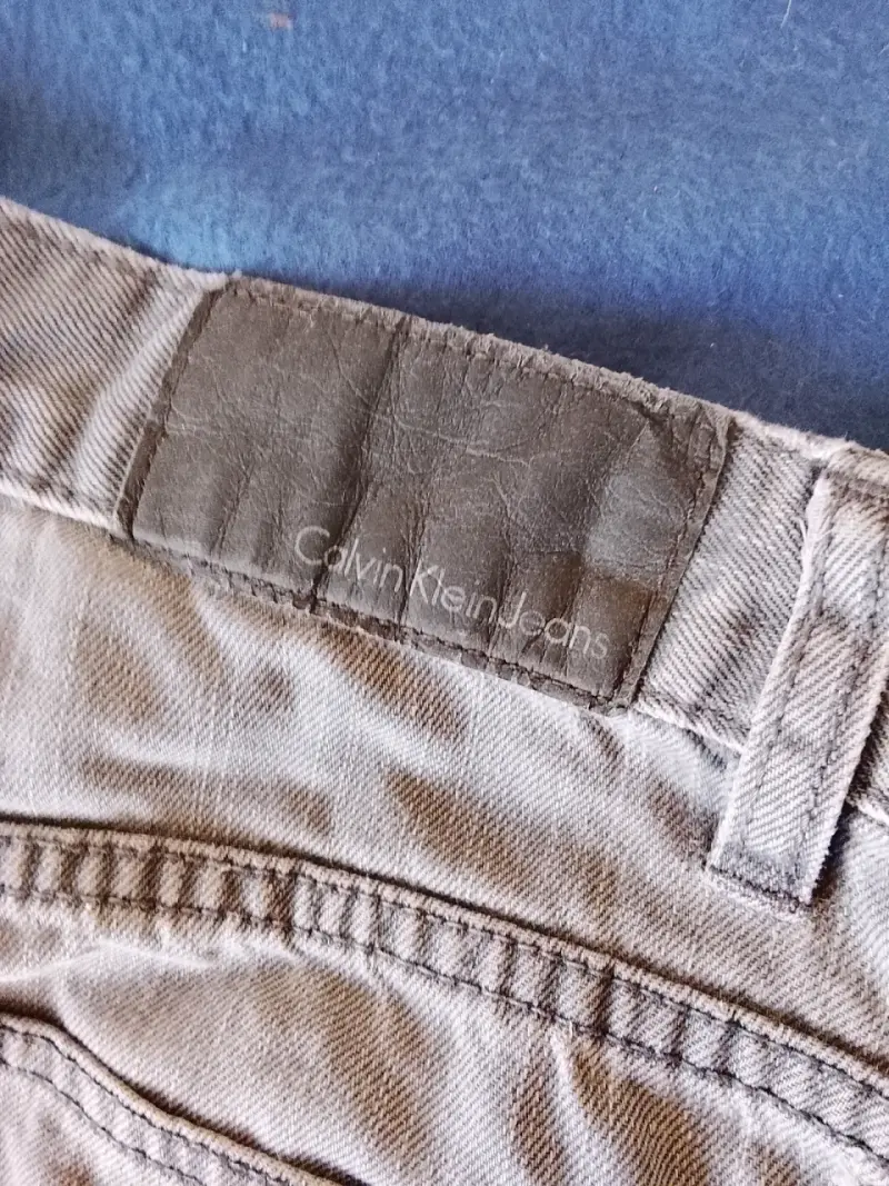 Jeans Calvin Klein Relaxed Straight Talla 34 - 3