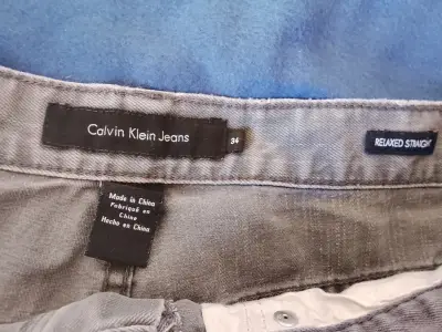 Jeans Calvin Klein Relaxed Straight Talla 34 - miniatura 4