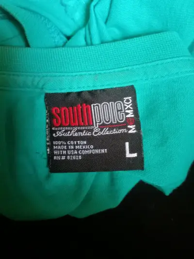 Polera verde Southpole con diseño gráfico - miniatura 3