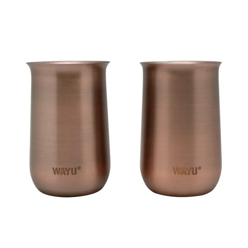 Set de Vasos de Cobre Wayu cooper Line - 1