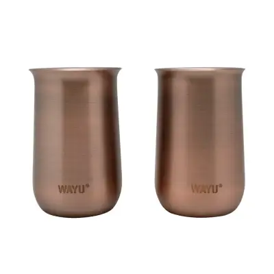 Set de Vasos de Cobre Wayu cooper Line - miniatura 1
